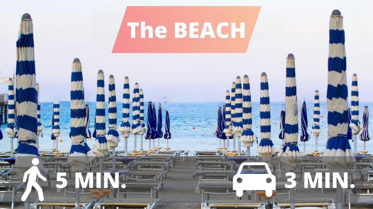 לאיגואליה Vista Mare & 300Mt Da Spiaggia Con Freeparking E Ac מראה חיצוני תמונה